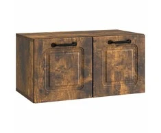 TV staliukas Sieninė TV spintelė Dūminio ąžuolo 59,5 x 31 x 30 cm