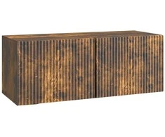 TV staliukas Sieninė TV spintelė Dūminio ąžuolo 78,5 x 31 x 30 cm