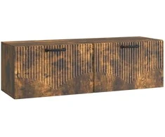 TV staliukas Sieninė TV spintelė Dūminio ąžuolo 98 x 31 x 30 cm