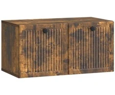 TV staliukas Sieninė TV spintelė Dūminio ąžuolo 59,5 x 31 x 30 cm