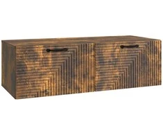 TV staliukas Sieninė TV spintelė Dūminio ąžuolo 98 x 41 x 30 cm