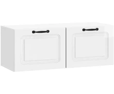 TV staliukas Sieninė TV spintelė Itin blizgi balta 78,5 x 31 x 30 cm