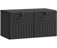 TV staliukas Sieninė TV spintelė Juoda 59,5 x 31 x 30 cm Apdirbta mediena
