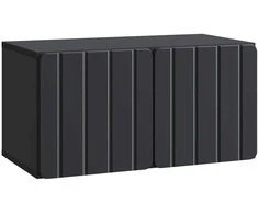 TV staliukas Sieninė TV spintelė Juoda 59,5 x 31 x 30 cm Apdirbta mediena