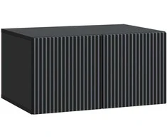 TV staliukas Sieninė TV spintelė Juoda 59,5 x 41 x 30 cm Apdirbta mediena