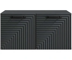 TV staliukas Sieninė TV spintelė Juoda 59,5 x 41 x 30 cm Apdirbta mediena