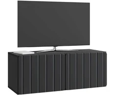TV staliukas Sieninė TV spintelė Juoda 78,5 x 31 x 30 cm Apdirbta mediena