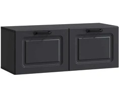 TV staliukas Sieninė TV spintelė Juoda 78,5 x 31 x 30 cm Apdirbta mediena