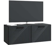 TV staliukas Sieninė TV spintelė Juoda 78,5 x 31 x 30 cm Apdirbta mediena