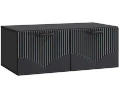 TV staliukas Sieninė TV spintelė Juoda 78,5 x 41 x 30 cm Apdirbta mediena