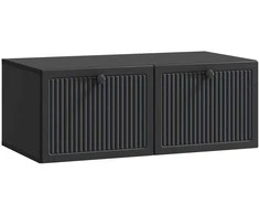 TV staliukas Sieninė TV spintelė Juoda 78,5 x 41 x 30 cm Apdirbta mediena