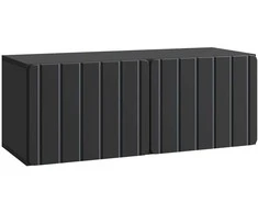 TV staliukas Sieninė TV spintelė Juoda 78,5 x 31 x 30 cm Apdirbta mediena