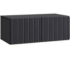 TV staliukas Sieninė TV spintelė Juoda 78,5 x 41 x 30 cm Apdirbta mediena