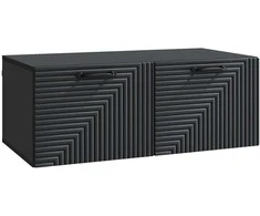 TV staliukas Sieninė TV spintelė Juoda 78,5 x 41 x 30 cm Apdirbta mediena