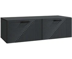 TV staliukas Sieninė TV spintelė Juoda 98 x 41 x 30 cm Apdirbta mediena