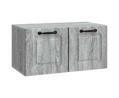 TV staliukas Sieninė TV spintelė Pilka sonoma ąžuolo 59,5 x 31 x 30 cm