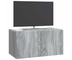 TV staliukas Sieninė TV spintelė Pilka sonoma ąžuolo 59,5 x 31 x 30 cm