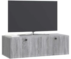 TV staliukas Sieninė TV spintelė Pilka sonoma ąžuolo 98 x 41 x 30 cm