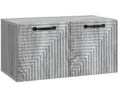 TV staliukas Sieninė TV spintelė Pilka sonoma ąžuolo 59,5 x 31 x 30 cm