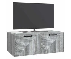TV staliukas Sieninė TV spintelė Pilka sonoma ąžuolo 78,5 x 41 x 30 cm