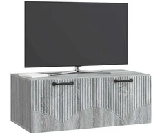 TV staliukas Sieninė TV spintelė Pilka sonoma ąžuolo 78,5 x 41 x 30 cm