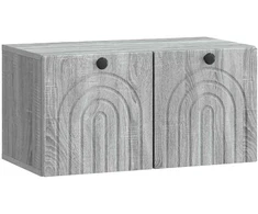 TV staliukas Sieninė TV spintelė Pilka sonoma ąžuolo 59,5 x 31 x 30 cm