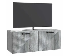 TV staliukas Sieninė TV spintelė Pilka sonoma ąžuolo 78,5 x 31 x 30 cm