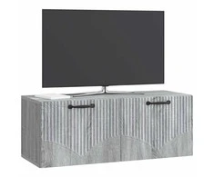TV staliukas Sieninė TV spintelė Pilka sonoma ąžuolo 78,5 x 31 x 30 cm