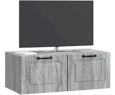 TV staliukas Sieninė TV spintelė Pilka sonoma ąžuolo 78,5 x 41 x 30 cm