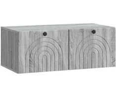 TV staliukas Sieninė TV spintelė Pilka sonoma ąžuolo 78,5 x 41 x 30 cm