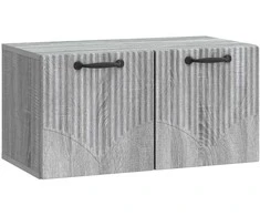 TV staliukas Sieninė TV spintelė Pilka sonoma ąžuolo 59,5 x 31 x 30 cm