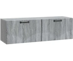 TV staliukas Sieninė TV spintelė Pilka sonoma ąžuolo 98 x 31 x 30 cm