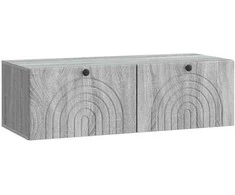 TV staliukas Sieninė TV spintelė Pilka sonoma ąžuolo 99 x 41 x 30 cm