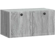 TV staliukas Sieninė TV spintelė Pilka sonoma ąžuolo 59,5 x 31 x 30 cm