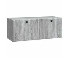 TV staliukas Sieninė TV spintelė 78,5 x 31 x 30 cm Pilka Sonoma