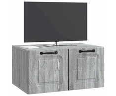 TV staliukas Sieninė TV spintelė Pilka sonoma ąžuolo 59,5 x 41 x 30 cm