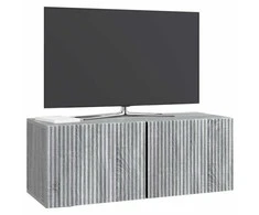 TV staliukas Sieninė TV spintelė Pilka sonoma ąžuolo 78,5 x 31 x 30 cm