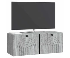 TV staliukas Sieninė TV spintelė Pilka sonoma ąžuolo 78,5 x 31 x 30 cm