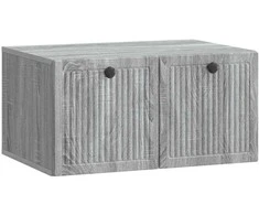 TV staliukas Sieninė TV spintelė Pilka sonoma ąžuolo 59,5 x 41 x 30 cm