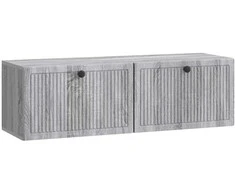 TV staliukas Sieninė TV spintelė Pilka sonoma ąžuolo 98 x 31 x 30 cm