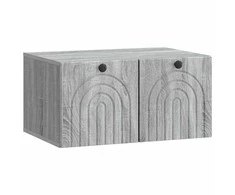 TV staliukas Sieninė TV spintelė Pilka sonoma ąžuolo 59,5 x 41 x 30 cm
