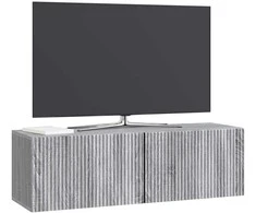 TV staliukas Sieninė TV spintelė Pilka sonoma ąžuolo 98 x 31 x 30 cm