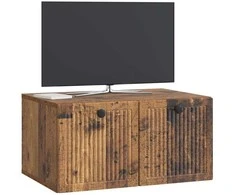 TV staliukas Sieninė TV spintelė Sendintos medienos 59,5 x 41 x 30 cm