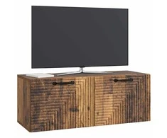 TV staliukas Sieninė TV spintelė Sendintos medienos 78,5 x 31 x 30 cm