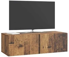 TV staliukas Sieninė TV spintelė Sendintos medienos 98 x 41 x 30 cm