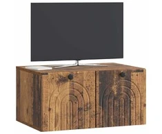 TV staliukas Sieninė TV spintelė Sendintos medienos 59,5 x 41 x 30 cm