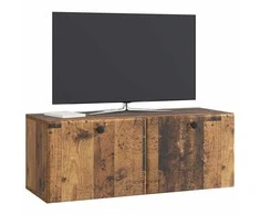 TV staliukas Sieninė TV spintelė 78,5 x 31 x 30 cm Sendintos medienos
