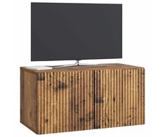 TV staliukas Sieninė TV spintelė Sendintos medienos 59,5 x 31 x 30 cm
