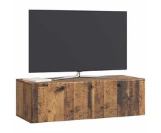 TV staliukas Sieninė TV spintelė 98 x 41 x 30 cm Sendintos medienos
