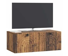 TV staliukas Sieninė TV spintelė Sendintos medienos 78,5 x 41 x 30 cm